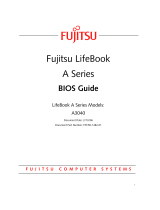 Fujitsu A3040 User manual