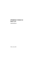 Fujitsu PRIMERGY BX600 S3 User manual