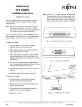 Fujitsu FMW43VA01 User manual