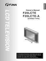 Funai F20LCTE-A User manual
