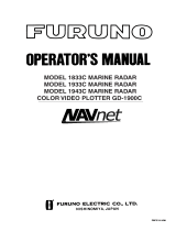 Furuno 1933C NAVnet User manual