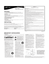 GFM MJ414FG User manual