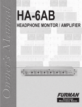 Furman Sound HA-6ABE User manual