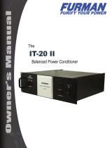 Furman IT-20 II User manual