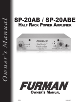 Furman HA-6AB User manual