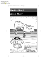 Hamilton Beach 62695RC User manual