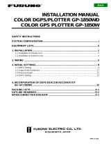 Furuno GP-1850W User manual