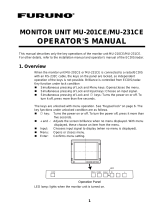 Furuno MU-231CE User manual