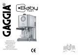 Gaggia 14101-8002 User manual