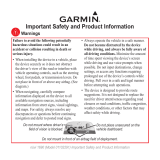 Garmin 01102291 User manual