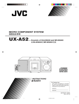 JVC UX-A52 User manual