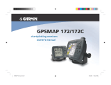 Garmin GPSMAP172 User manual