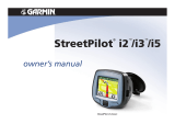 Garmin StreetPilot i5 User manual