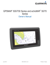 Garmin echoMAP 70 Owner's manual