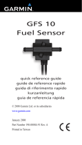 Garmin GFS 10 FUEL SENSOR User manual