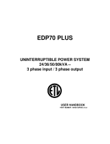 Garmin EDP70 User manual