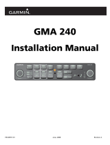 Garmin GMA 240 User manual