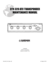 Garmin GTX 320 ATC User manual