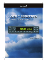 Garmin GTX 330 User manual