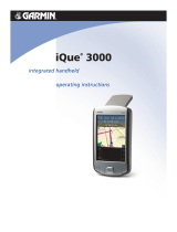 Garmin iQue 3000 User manual