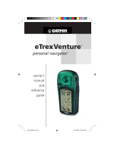 Garmin eTrex Venture User manual