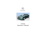 Mercedes-Benz 2001 E 320 User manual