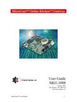 Microgate MG1-1000 User manual