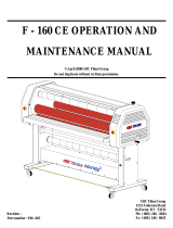 GBC F - 160 CE User manual