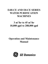 GE E4H-CE Series, E8-CE Series User manual