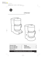 GE 840092200 User manual