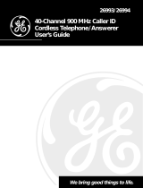 GE 15433020 User manual