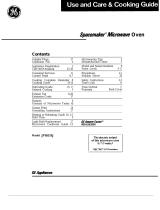 GE 164 D2092P127 User manual