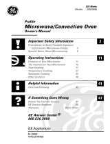 GE JVM1090 User manual