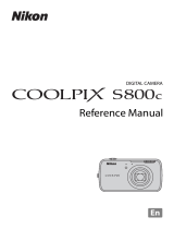 Nikon S800c Black User manual