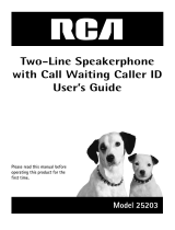 GE 25203 User manual