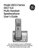GE 28213 Series User manual