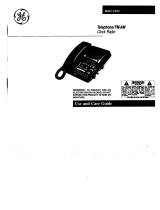 GE 2-9720 User manual