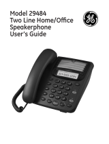 GE 29484GE2 User manual