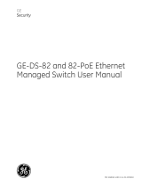 GE 82-POE User manual