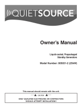 Generac 005031-2 User manual