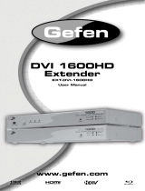 Gefen Extender DVI 1600HD User manual