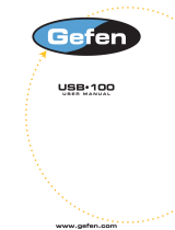 Gefen USB100 User manual