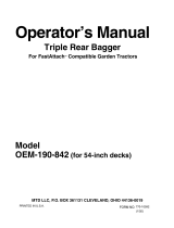 MTD OEM-190-842 User manual