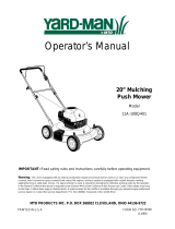 Yard-Man 11A-108Q401 User manual