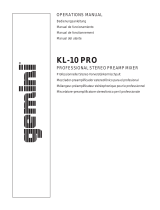 Gemini KL-10 PRO User manual