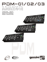 Gemini PDM-01 User manual