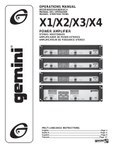 Gemini X1 User manual