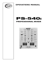 Gemini PS-540i User manual