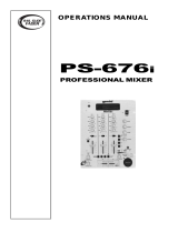 Gemini PS-676i User manual