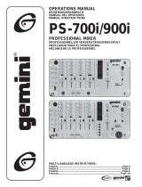Gemini PS-900i User manual
